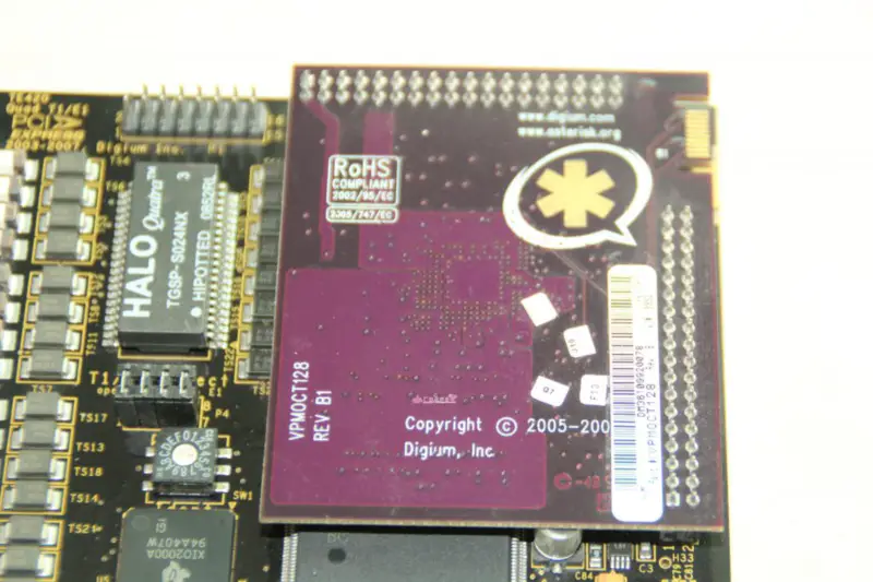 Asterisk TE420P TE420 Tarjeta digital de 4 puertos E1/T1 Tarjeta PCI-Express