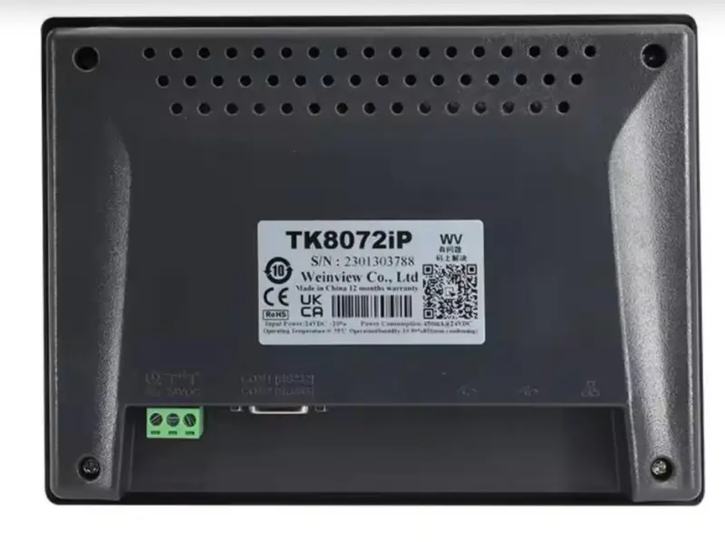 Interfaz hombre-máquina Weintek TK8072IP