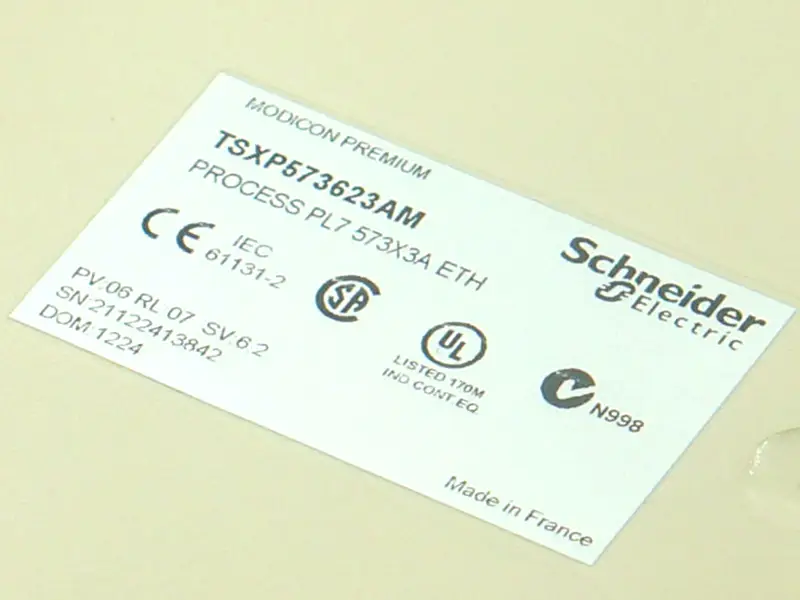 Módulo PLC TSXP573623AM de Schnerider
