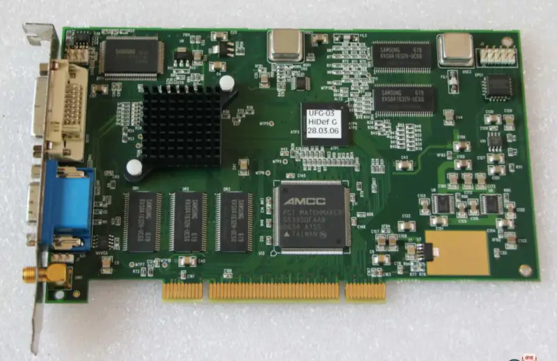Tarjeta DAQ UNIGRAF UFG-03A Hidef UFG-03 PCI Card