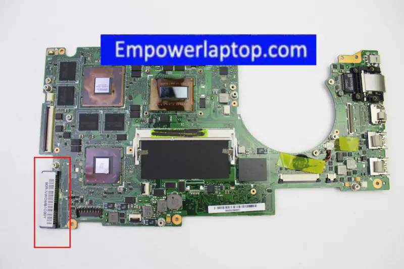 Placa base Asus Zenbook UX51VZ-CN036H