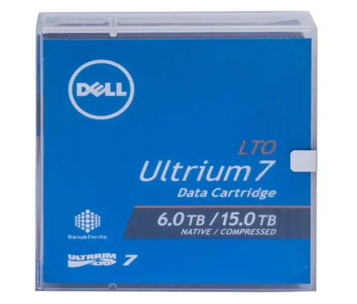 Cartucho de datos Dell EMC LTO Ultrium 7 de 6,0 TB a 15,0 TB
