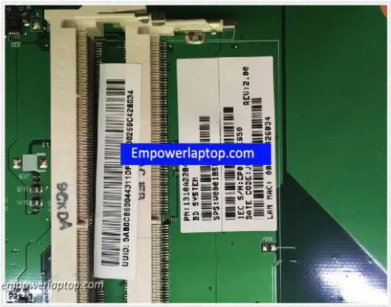 Toshiba L505 V000185560 Placa base Satellite L505