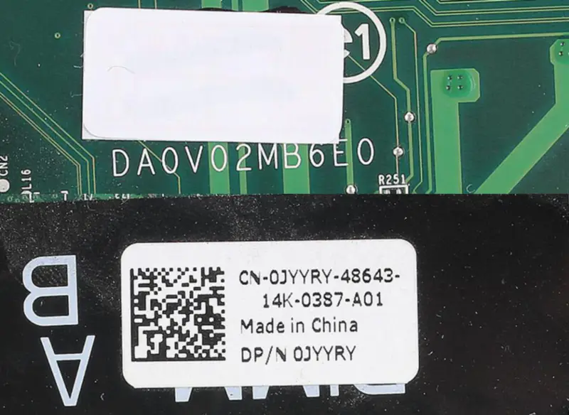 Placa base para portátil DELL Vostro 3450 V3450 PC Mainboard CN-0JYYRY 0JYYRY DA0V02MB6E0 tesed DDR3