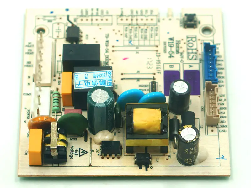Placa de control del frigorífico Homa W19-54 W19-54B W19-54C W19-54D W19-54E W19-54F W19-54AV W19-54BV