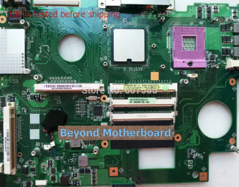 Placa base Asus W90VN