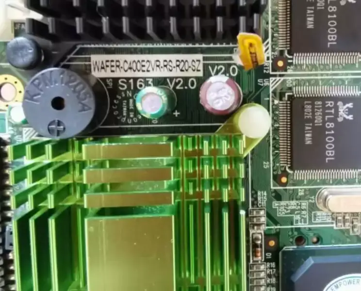 Placa base WAFER-C400E2VR-RS-R20-SZ