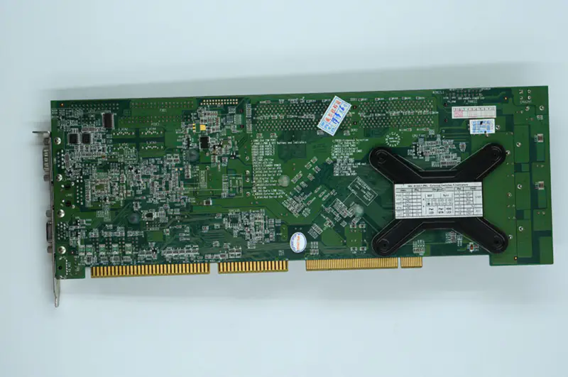 Placa base industrial IEI WSB-9150-R10 con CPU RAM y ventilador