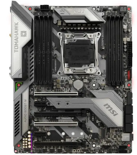 Placa base MSI X299 TOMAHAWK AC