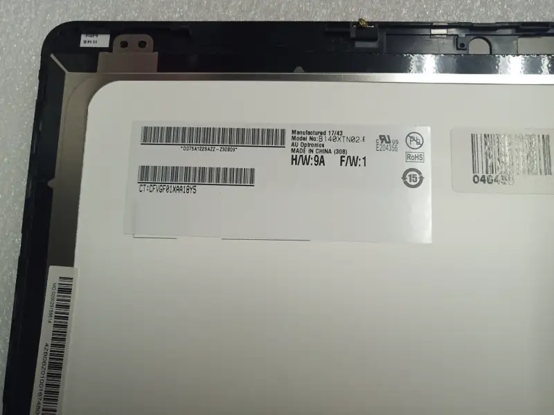 Casi nuevo HP X360 14-BA 14-CD B140XTN02.E Conjunto LCD con pantalla táctil