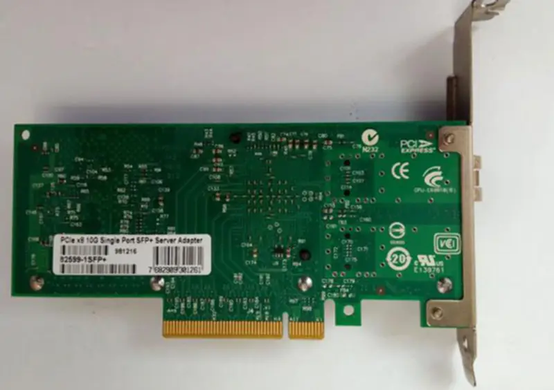 X520-DA1 E10G41BTDA Adaptador de red convergente Ethernet de 10 Gb OEM