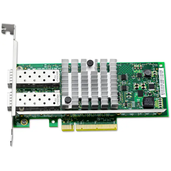 Intel X520-SR2 10G dual SFP+ Ethernet NIC Card Tarjeta de red E10G42BFSR Adaptador Ethernet para servidor