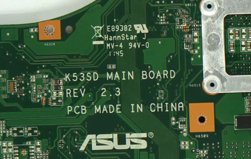 Placa base Asus X53E