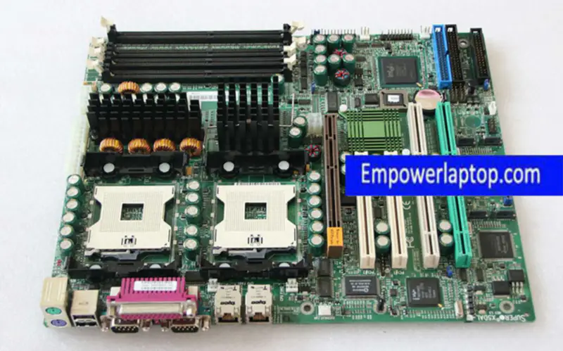 SuperMicro X5DAL-TG2 Placa base de estación de trabajo 533 FSB doble tarjeta de red Socket 604