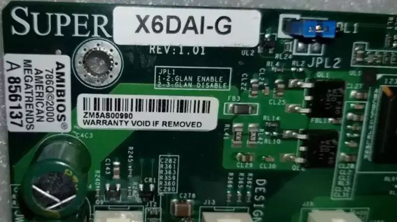 Placa base SuperMicro X6DAI-G Socket 604 Dual Xeon 800 FSB