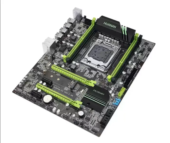 HUANAN E5 VER:2.49 Placa base X79 LGA2011 compatible con memoria REG ECC y procesador Xeon E5