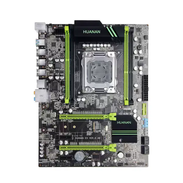 HUANAN E5 VER:2.49 Placa base X79 LGA2011 compatible con memoria REG ECC y procesador Xeon E5