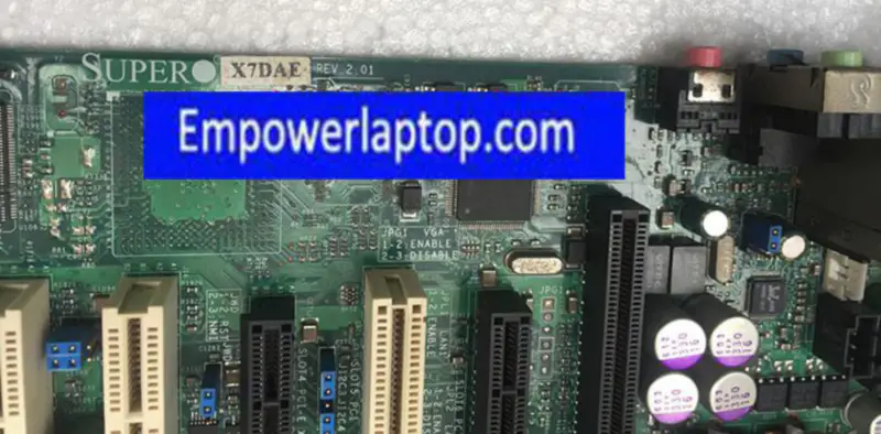 Supermicro X7DAE VER:2.01 Estación de trabajo dual Placa base 5000X Chipset