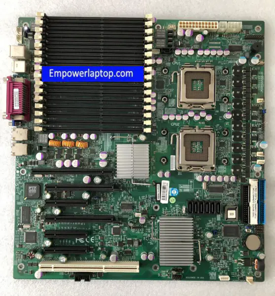 Placa base SuperMicro X7DBI+ 771 para estaciones de trabajo gráficas Soporte 500OP 54 53 52