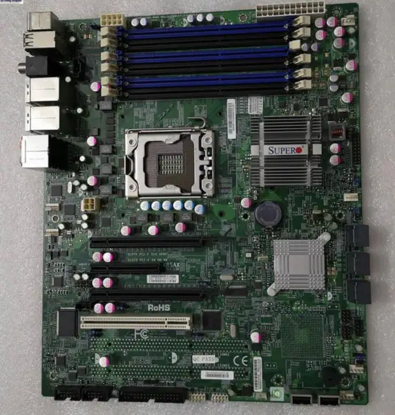SuperMicro X8SAX REV 2.00 Placa base de servidor LGA 1366 X58 DDR3