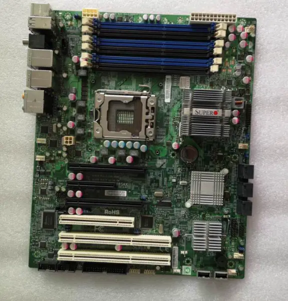 SuperMicro X8SAX REV 2.00 Placa base de servidor LGA 1366 X58 DDR3
