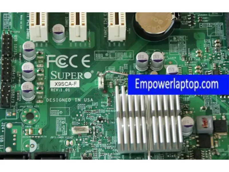 Supermicro X9SCA-F C204 E3-1230v2 placa base de servidor
