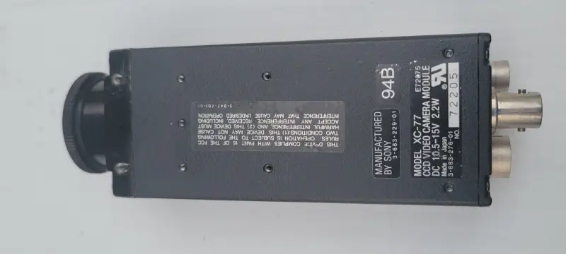 SONY Cámara industrial CCD monocroma XC-77