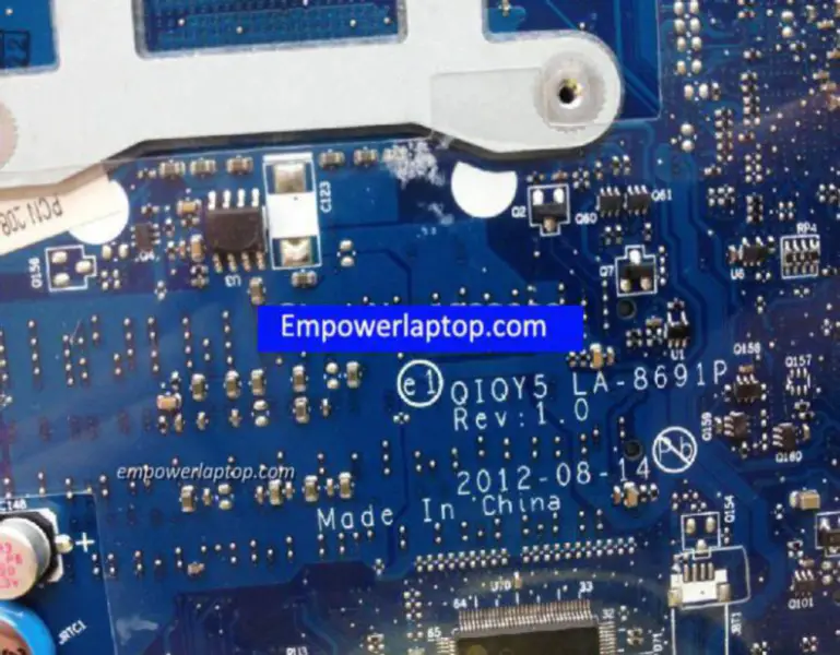 Placa base Lenovo Y400 GT 650M QIQY5 LA-8691P