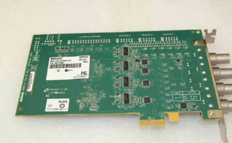 Tarjeta de captura de imágenes Matrox Morphis Y7281-00 MOR4VDE