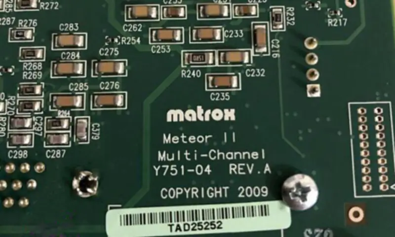 Placa base industrial Matrox METEOR2-MC/4* Y751-04 REV.A