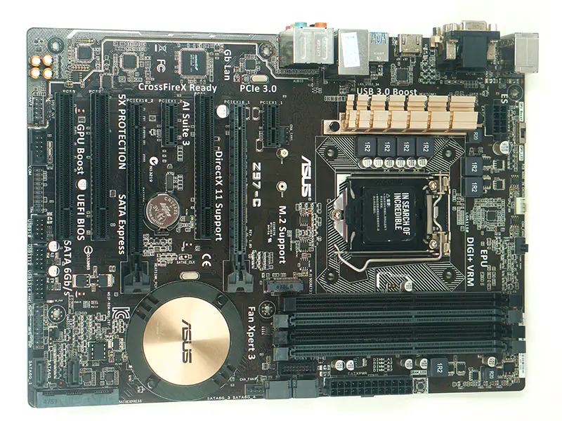 Placa base ASUS Z97-C LGA1150 DDR3 32G ATX