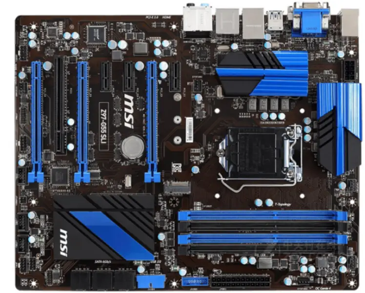 Placa base MSI Z97-G55 SLI DDR3 32GB PCI-E 3.0 M.2 VGA DVI i7 i5 i3 PCI-E X16