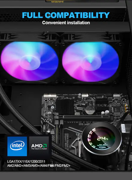 Cpu Placa de Refrigeración por Agua Disipador Térmico de Refrigeración Líquida Cpu Cooling
