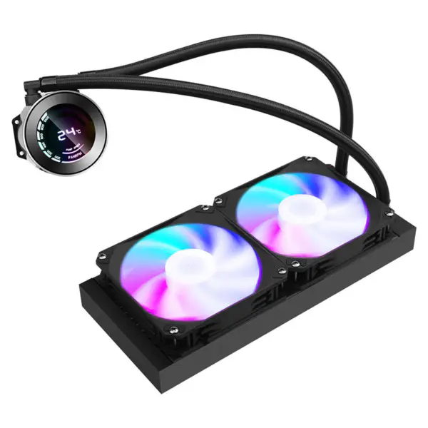 Colorido Ventilador Argb Liquid Cooler Carcasa de Sobremesa Cpu Liquid Cooling