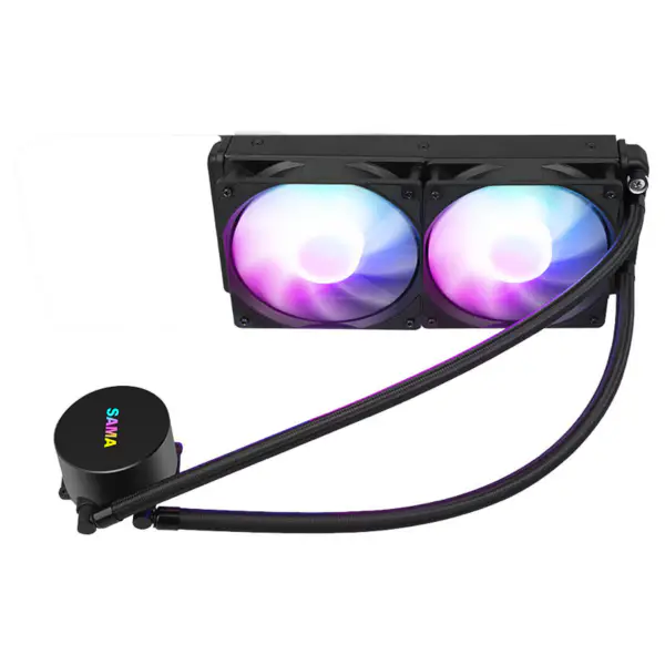 Argb 240mm Radiador Refrigeración Líquida Para Caja De Ordenador