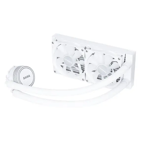 Coloful 240mm Radiador Blanco Water Cooler Para Cpu Case