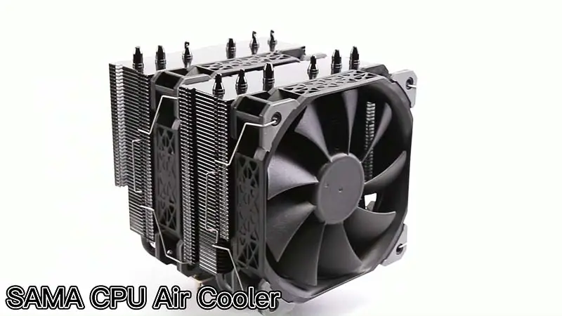 Cpu Air Cooler Led Cpu Cooler Fan For Computer Case