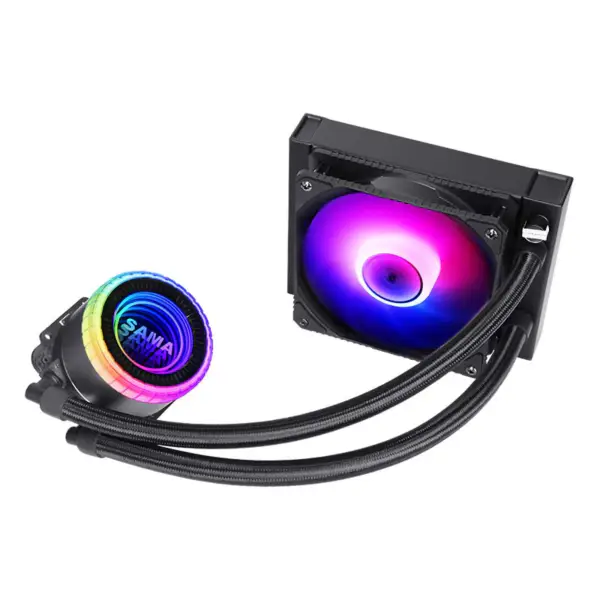 Luces Led Ventilador Liquid Cpu Water Cooler