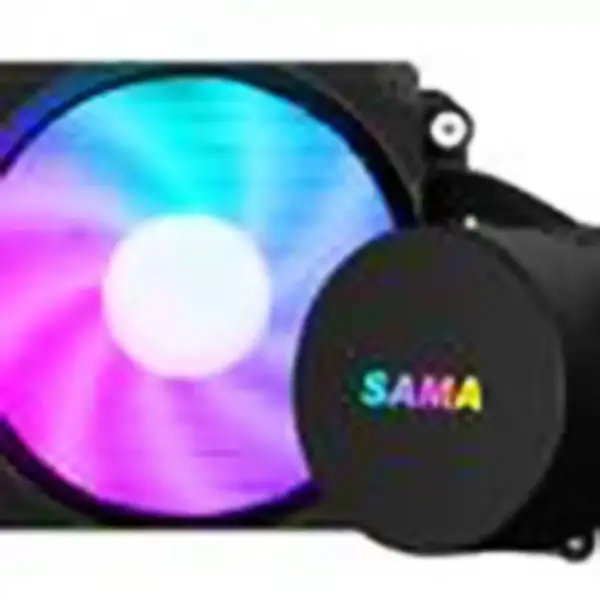 Sama 120mm Cooler Cpu Liquido Intel Cpu Cooler Con Temperatura Gaming Computer Liquid Cooler