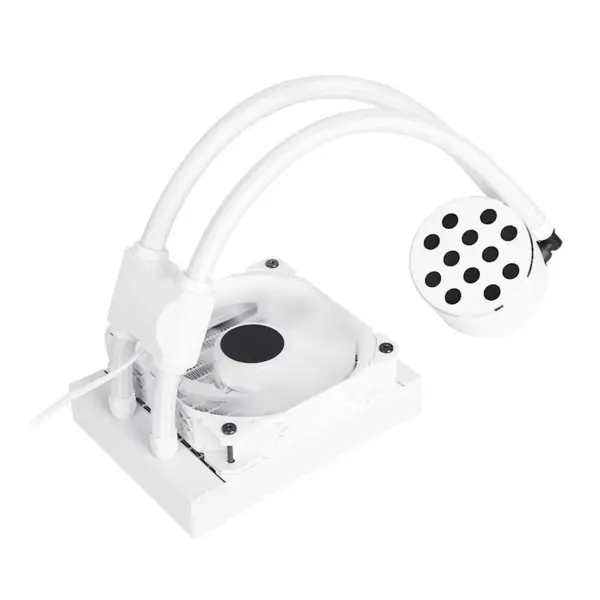 Sama 12cm Aio Cpu Cooler Radiador De Cobre Pantalla De Refrigeración Líquida De Agua Pc Cpu Cooler Rgb Glow Con Bomba De Menor Ruido