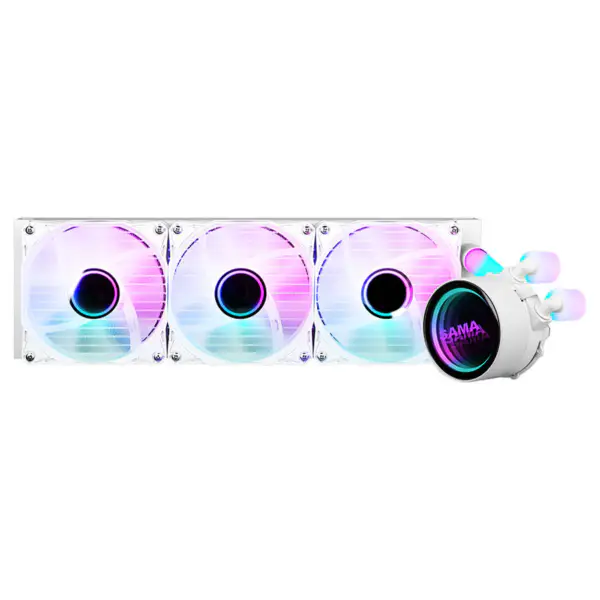 Sama 360mm Cpu Refrigeración Por Agua Con 5v Argb Ventilador Fuerte Refrigerador Por Agua Para Gaming Caja De Ordenador Refrigerador Líquido Para Cpu