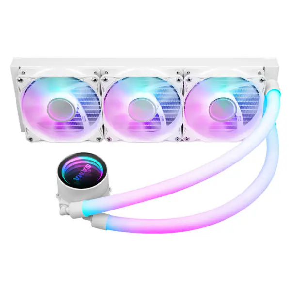 Sama 360mm Cpu Refrigeración Por Agua Con 5v Argb Ventilador Fuerte Refrigerador Por Agua Para Gaming Caja De Ordenador Refrigerador Líquido Para Cpu