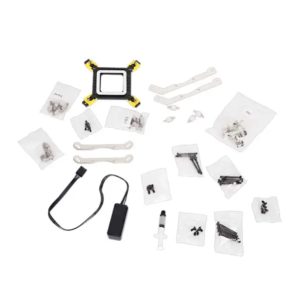 Sama 360mm Radiador Blanco Alta Eficiencia Cpu Refrigeración Por Agua Para Pc Case