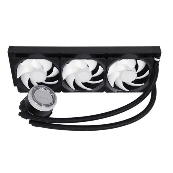 Sama 36cm Aio Cpu Cooler Radiador De Cobre Pantalla De Refrigeración Líquida De Agua Pc Cpu Cooler Rgb Glow Con Bomba De Menor Ruido