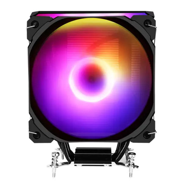 Sama 4heatpipes Disipación De Calor Cpu Air Cooler Rgb Para Amd Intel Compatibilidad