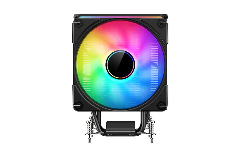 Sama 6 Tubos De Calor Refrigerador De Cpu 4 Pin Rgb Pc Silencioso Para Intel Lga 2011 775 1200 1150 1151 1155 X79 X99 Am3 Am4 Am5 Cpu Ventilador De Refrigeración H