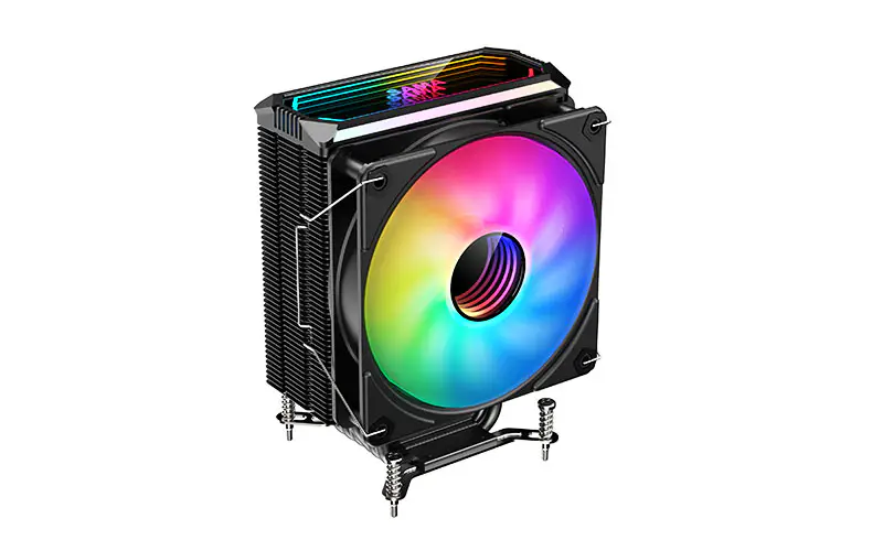 Sama 6 Tubos De Calor Refrigerador De Cpu 4 Pin Rgb Pc Silencioso Para Intel Lga 2011 775 1200 1150 1151 1155 X79 X99 Am3 Am4 Am5 Cpu Ventilador De Refrigeración H