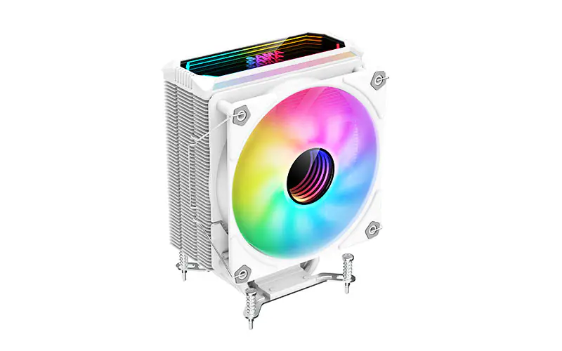 Sama 6 Tubos De Calor Refrigerador De Cpu 4 Pin Rgb Pc Silencioso Para Intel Lga 2011 775 1200 1150 1151 1155 X79 X99 Am3 Am4 Am5 Cpu Ventilador De Refrigeración H