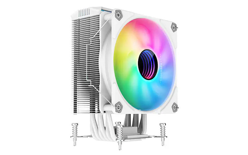 Sama 6 Tubos De Calor Refrigerador De Cpu 4 Pin Rgb Pc Silencioso Para Intel Lga 2011 775 1200 1150 1151 1155 X79 X99 Am3 Am4 Am5 Cpu Ventilador De Refrigeración H