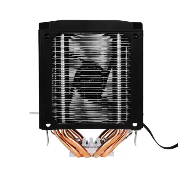 Sama 9cm Dual Tower Air Cooler Cubierta Superior Personalizable Argb Radiador Cpu Negro/Plata Pequeño Pero Potente Cpu Air Cooler